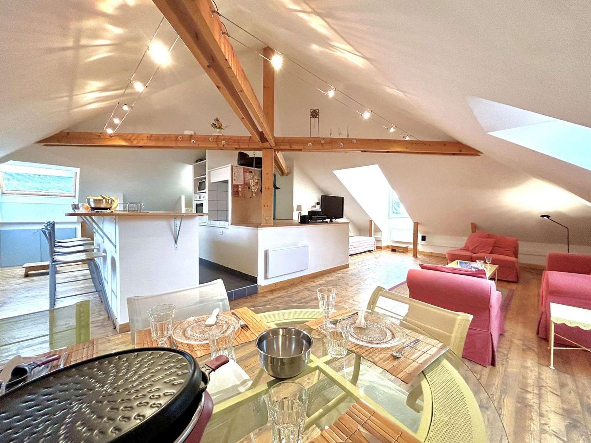 Duplex 70M² 8 Pers. A Briancon, Proche Telecabine, 2 Chambres, Coin Nuit, Parking Prive - Fr-1-330C-1 Buitenkant foto